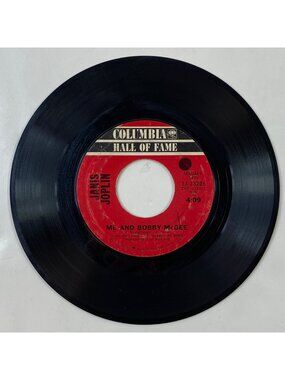 Vintage Janis Joplin 45 Rpm Single Rock Hits Vinyl Record Columbia Hall Of Fame